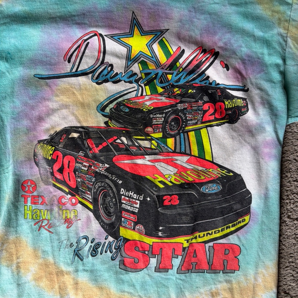 Colorful Racing Graphic Tee - Picture 2 of 5